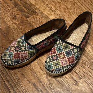 Colorful Patterned Women's Espadrilles